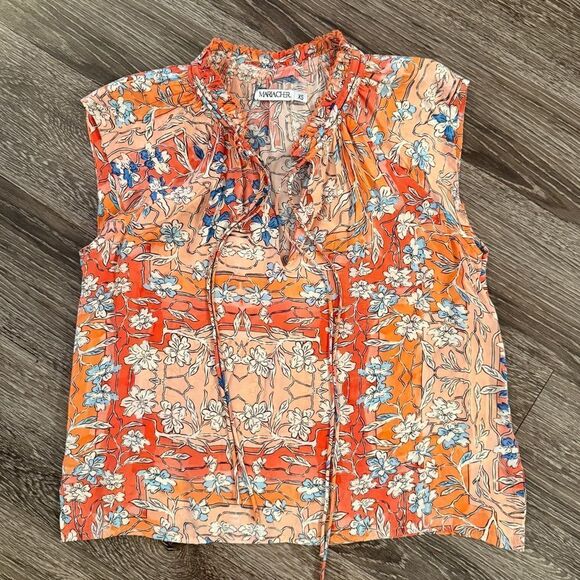 Maria Cher Humahuaca Triana Sleeveless Top - Picture 1 of 6